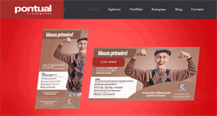 Desktop Screenshot of pontualpropaganda.com.br